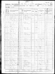 1860 U.S. census, Castile, Wyoming Co., New York, USA