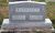 Headstone of James M. Bardsley and E. Louise Bardsley